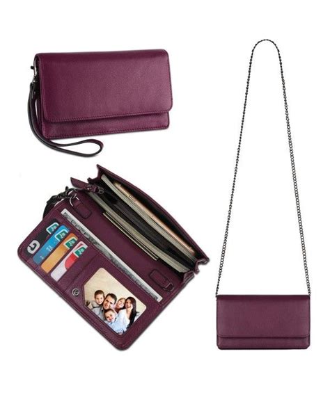 wristlet crossbody clutch with rfid blocking card slots|Amazon.com: Rfid Crossbody Wallet.